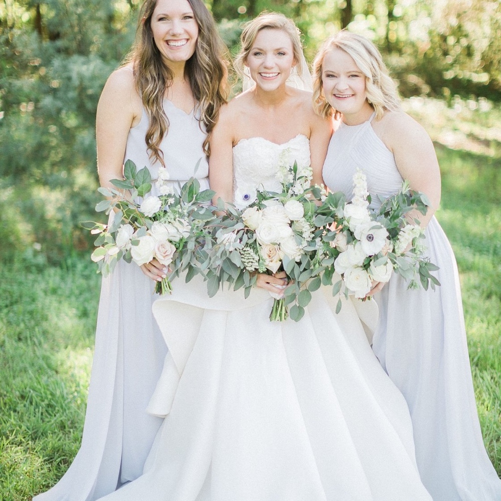 Revelry Clara Chiffron Skirt Bridesmaid Separates